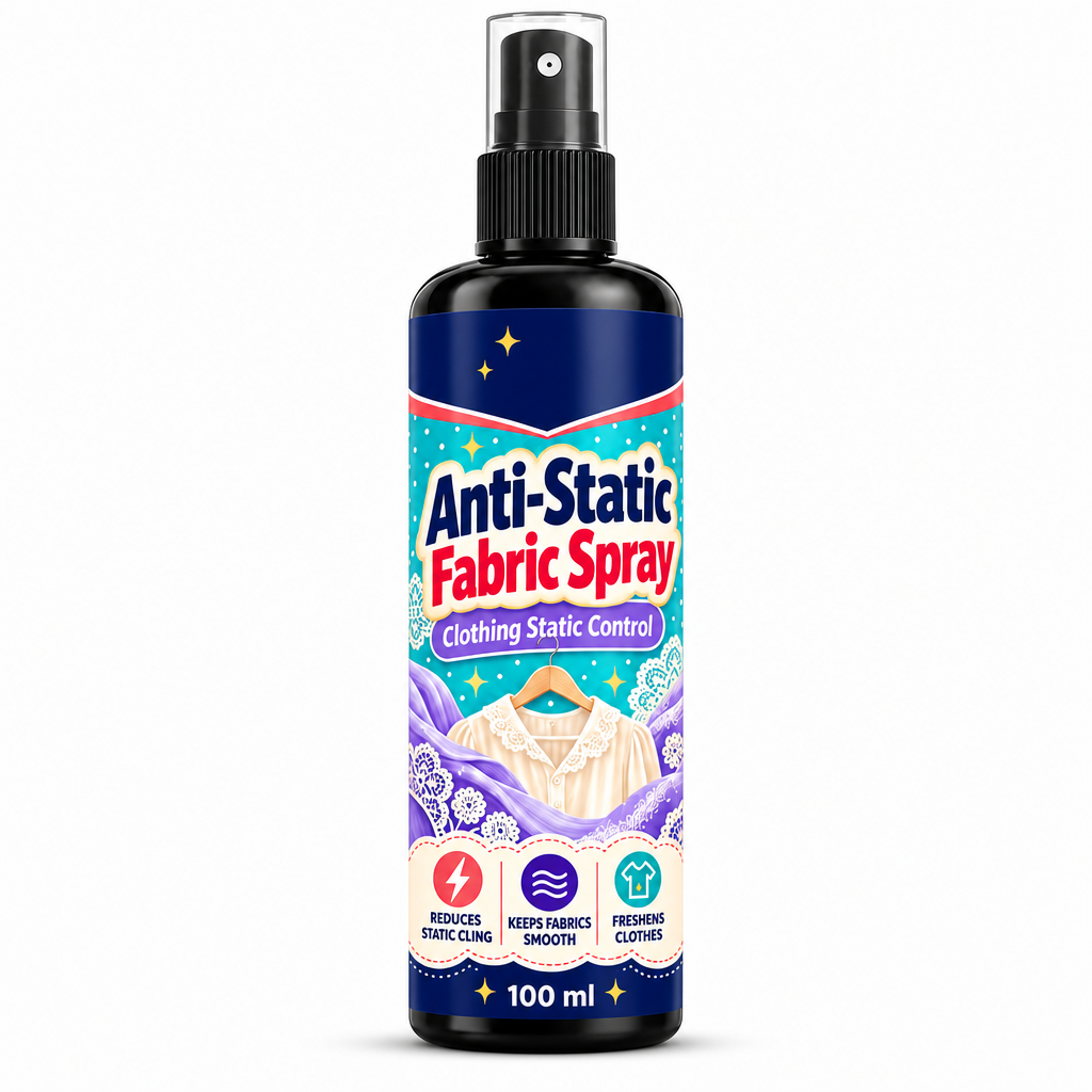 Anti Static Spray for Clothes to Reduce Static Cling on Clothing Hats and Pants