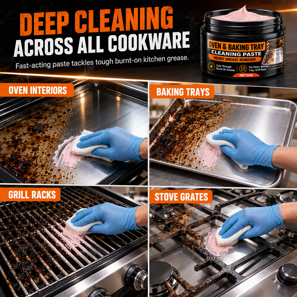 🔥Last Day 49% OFF✨Heavy-Duty Grease Removal Cleaning Paste