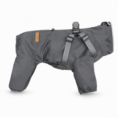 ⏳🔥LIMITED-TIME 50% OFF! ⏰Reflective Waterproof Dog Raincoat with Leash Hole🐶🌧️