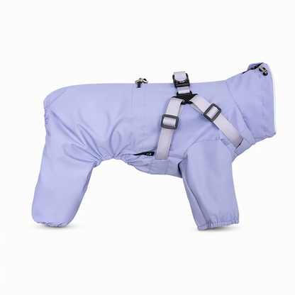 ⏳🔥LIMITED-TIME 50% OFF! ⏰Reflective Waterproof Dog Raincoat with Leash Hole🐶🌧️