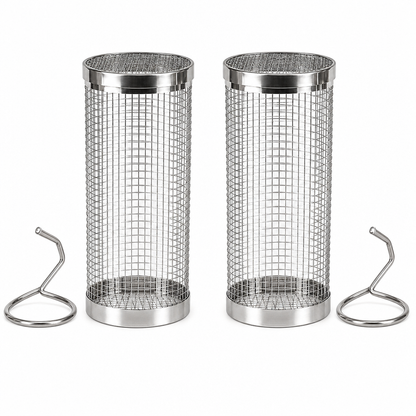 Stainless Steel Worm Composting Tube for Gardens
