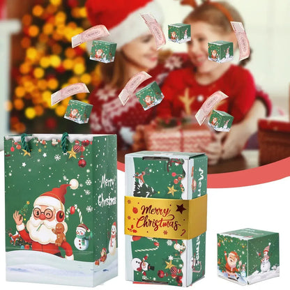🎁Christmas Pop-up Surprise Gift Box - Unique Folding Bouncing Red Envelope Gift Box🎁