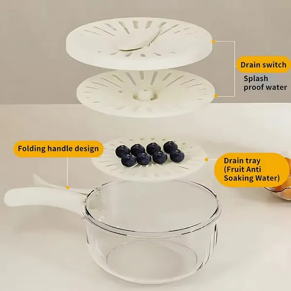 🔥 HOT SALE 🔥 3 in 1 Kitchen Colanders Bowl ✨