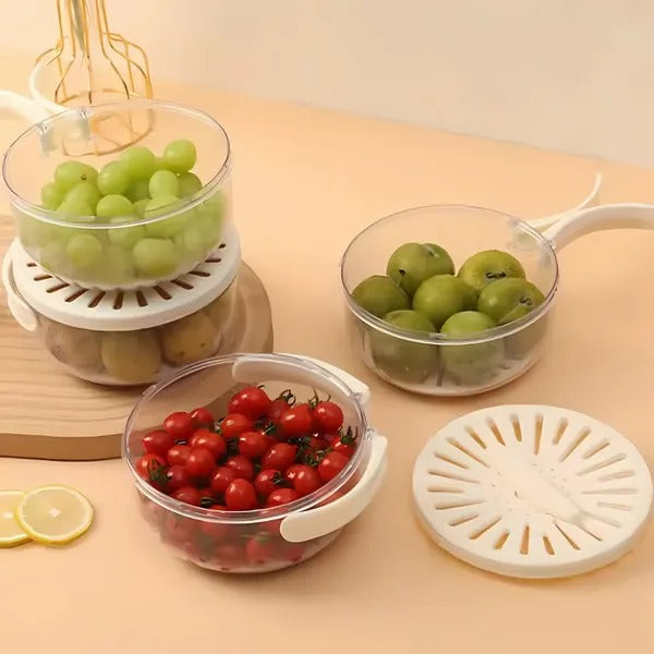 🔥 HOT SALE 🔥 3 in 1 Kitchen Colanders Bowl ✨