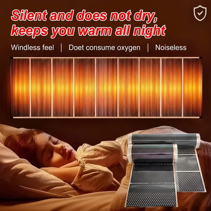 🔥3-Second Rapid Heating Honeycomb Graphene Far-Infrared Ceramic Wall Heater | Low Noise, Energy Efficient Indoor Wall Mount Space Heater -H