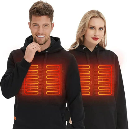 LAST DAY 50% OFF - 🎁 Unisex Heated Hoodie