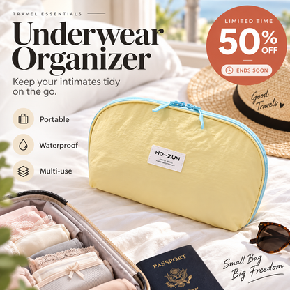 🧳💕 Portable Underwear Travel Organizer – Separate Storage for Bras, Panties & Socks - image 5