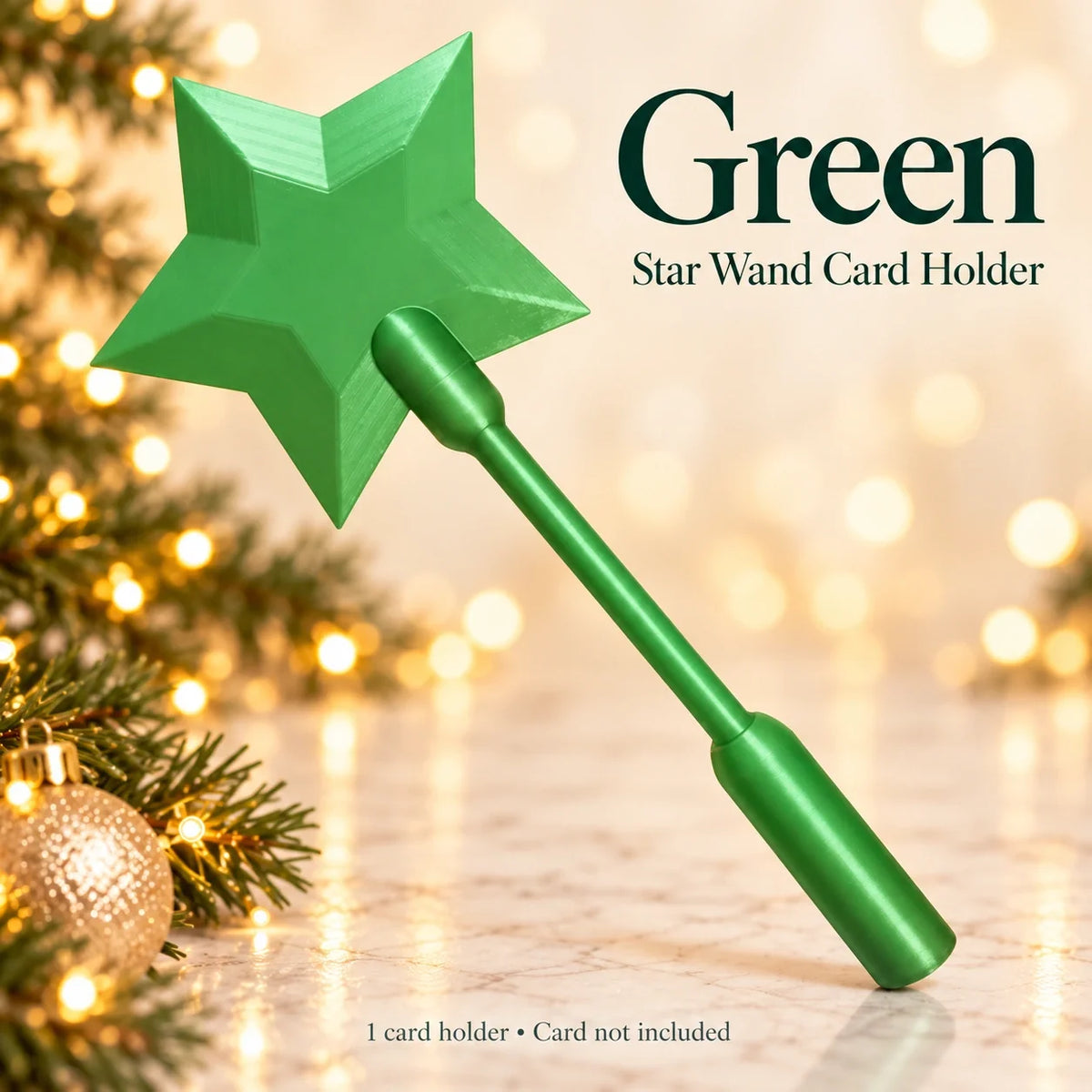 Star Wand Card Holder for Contactless Cards – A Little Holiday Magic