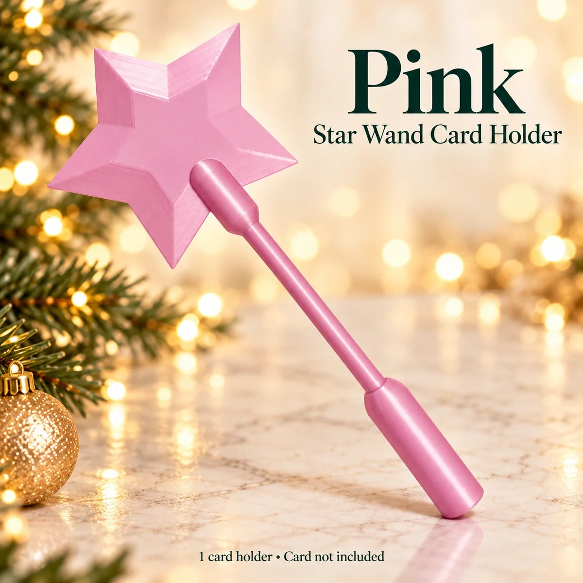 Star Wand Card Holder for Contactless Cards – A Little Holiday Magic