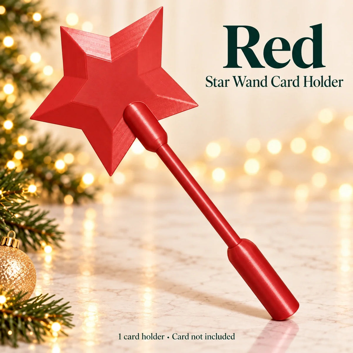 Star Wand Card Holder for Contactless Cards – A Little Holiday Magic
