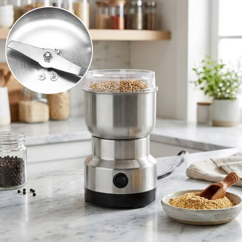 🔥HOT SALE SAVE 50%-💥 High-Speed Stainless Steel Grain Grinder