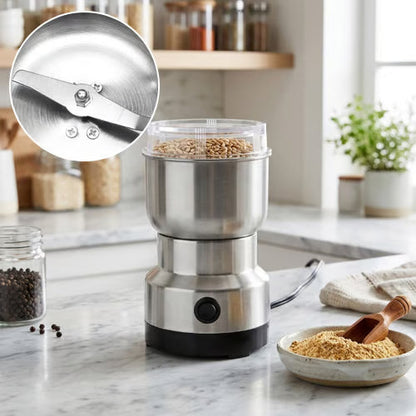 ⏳Last Day 49 OFF✨ High-Speed Stainless Steel Grain Grinder