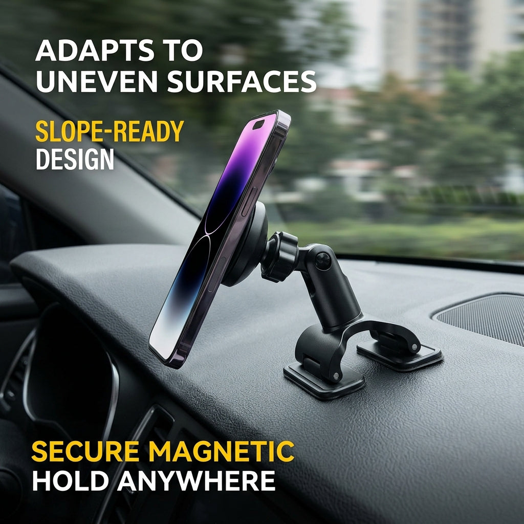 Ultimate Hands-Free Driving: Ultra-Stable MagSafe Car Phone Mount