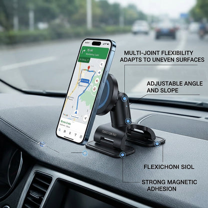 Ultimate Hands-Free Driving: Ultra-Stable MagSafe Car Phone Mount
